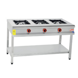 Himaksan Taban Raflı 3’Lü Ocak, LPG’li, 130x50 Cm HMK-TBOG 1350 CE