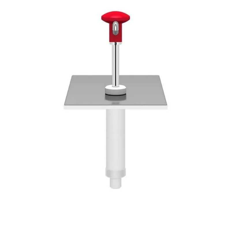 Kalando KD-002 Gastronorm Basmalı Sos Pompa Ünitesi GN 1/4 Kırmızı
