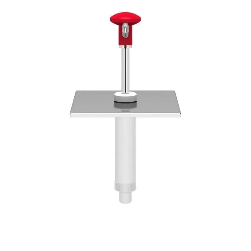 Kalando KD-002 Gastronorm Basmalı Sos Pompa Ünitesi GN 1/6 Kırmızı