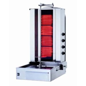 Kalitegaz 4 Radyanlı Alttan Motorlu Döner Ocağı, Elektrikli, Hareketli Gövde KLG171