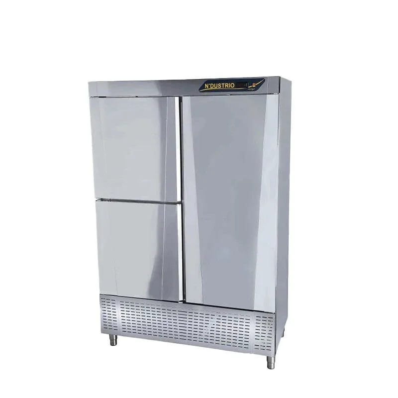 NDustrio 1 Tam 2 Yarım Kapılı Dik Tip Pastane Derin Dondurucu, CNP-203