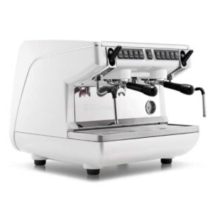 Nuova Simonelli Appia Life Compact Tam Otomatik Espresso Kahve Makinesi, Tall Cup, 2 Gruplu, Beyaz
