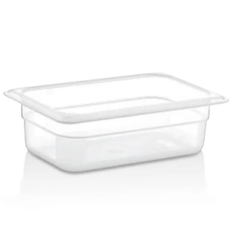 Öztiryakiler Polipropilen Gastronorm Küvet, GN 1/4-100, 16x26x10 cm
