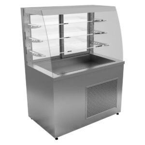 Öztiryakiler Self Servis Sıcak Teşhir Dolabı 200x75 Cm 640 L