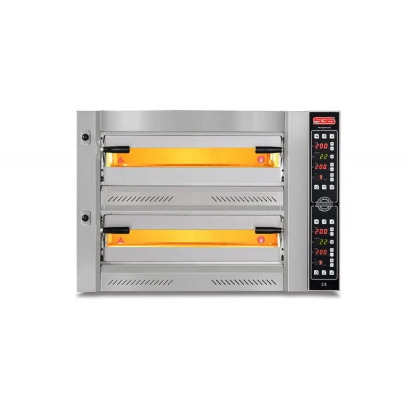 SGS PZ 75105 DE Ø 34 Cm 6+6 Tava Kapasiteli Pizza Fırını