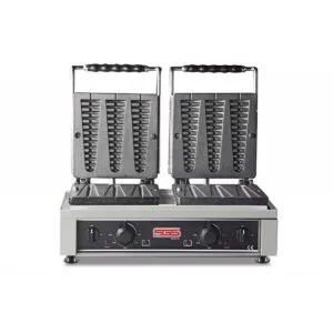 SGS WF 25 DE İkili Çubuk Waffle Makinesi 21 cm