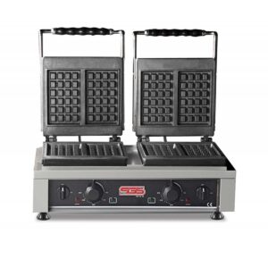 SGS WK 25 DE İkili Kare Waffle Makinesi