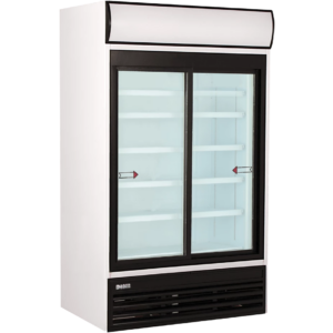 Uğur USS 1100 DSCL Dikey Şişe Soğutucu 4+1 Taban Raflı Çift Kapılı 1015 L