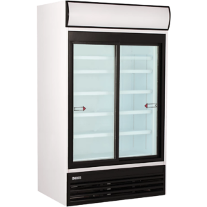 Uğur USS 1100 DSCL Dikey Şişe Soğutucu 4+1 Taban Raflı Çift Kapılı 1015 L