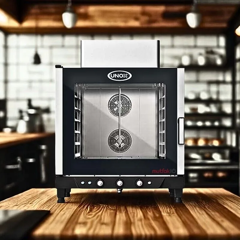 Unox Bakerlux Konveksiyonlu Patiseri Fırın Manuel 6 Tepsili 40x60 Cm Gazlı XB-613 G