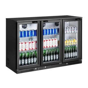 Vosco VBB-S350 3 Kapılı Şişe Soğutucu 338 L Siyah