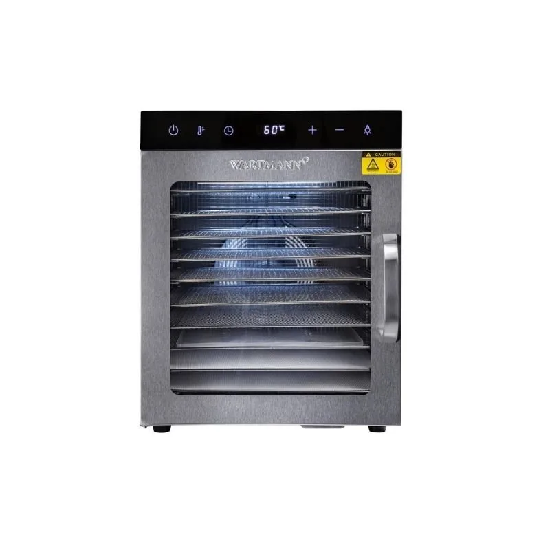Wartmann 10 Tepsili Paslanmaz Meyve Ve Sebze Kurutma Makinesi, WM-2110-DH