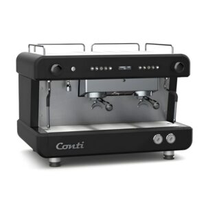 Conti Monaco CC202 DTC Tam Otomatik Espresso Makinesi, 2 Gruplu, Siyah