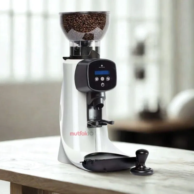 Cunill LUXOTOMATİC Espresso Kahve Değirmeni, Beyaz