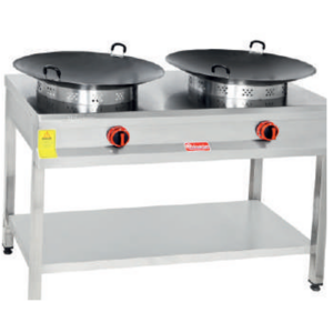 Himaksan 2'li Taban Raflı Kavurma Ocağı, LPG'li HMK-TBKVOG 2 CE