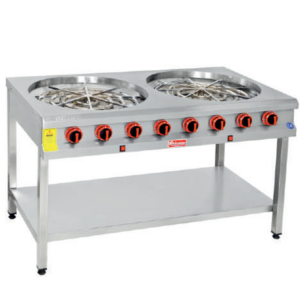 Himaksan 2’li Taban Raflı Motorlu Börek Ocağı, LPG'li HMK-TBMBROG 2 CE