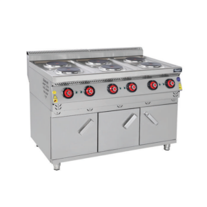 Himaksan 6'Lı Ocak Dolaplı, Elektrikli 120x70 Cm HMK-DOE 1278