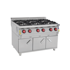 Himaksan 6'Lı Ocak Dolaplı, Gazlı 160x70 Cm HMK-DOG 1678