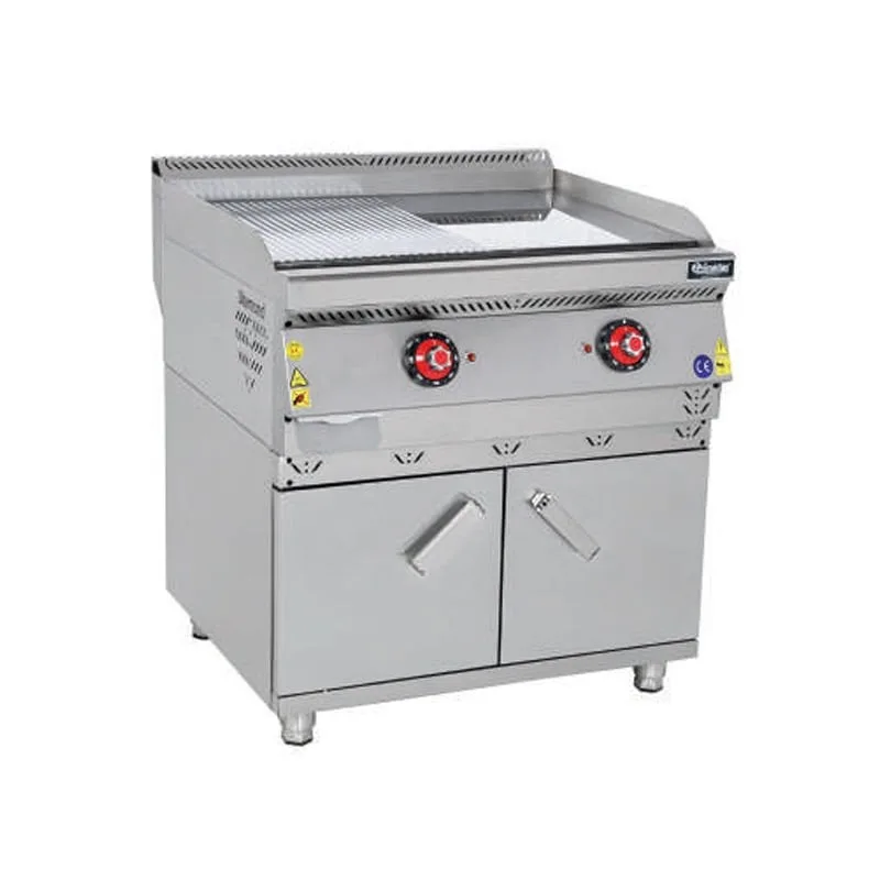 Himaksan Dolaplı Yarı Nevrürlü Pleyt Izgara, Elektrikli 80x90 Cm HMK-DIZEY 898