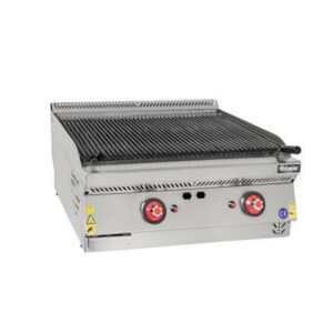 Himaksan Set Üstü Lavataşlı Izgara, Gazlı, 80x70 cm HMK-SLIG 873