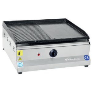 Himaksan Set Üstü Yarı Oluklu Döküm Izgara, Doğalgazlı 50x47 Cm HMK-DIG 50