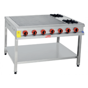 Himaksan Taban Raflı 2 Ocaklı Bazlama Ocağı, Doğalgazlı HMK-BZSOG 120 CE