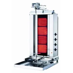 Kalitegaz 4 Radyanlı Üstten Motorlu Döner Ocağı, Elektrikli, Hareketli Gövde KLG231HG
