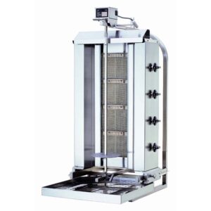 Kalitegaz 4 Radyanlı Üstten Motorlu Döner Ocağı, Gazlı, Haraketli Gövde KLG221HG