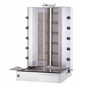 Kalitegaz 5+5 Radyanlı Alttan Motorlu Döner Ocağı, Gazlı, Hareketli Gövde, V Model KLG 225-V