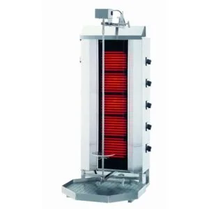 Kalitegaz 5 Radyanlı Üstten Motorlu Döner Ocağı, Elektrikli, KLG232