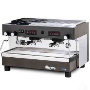 Magister 2 Gruplu Tam Otomatik Espresso Kahve Makinesi, Tall Cup, Siyah