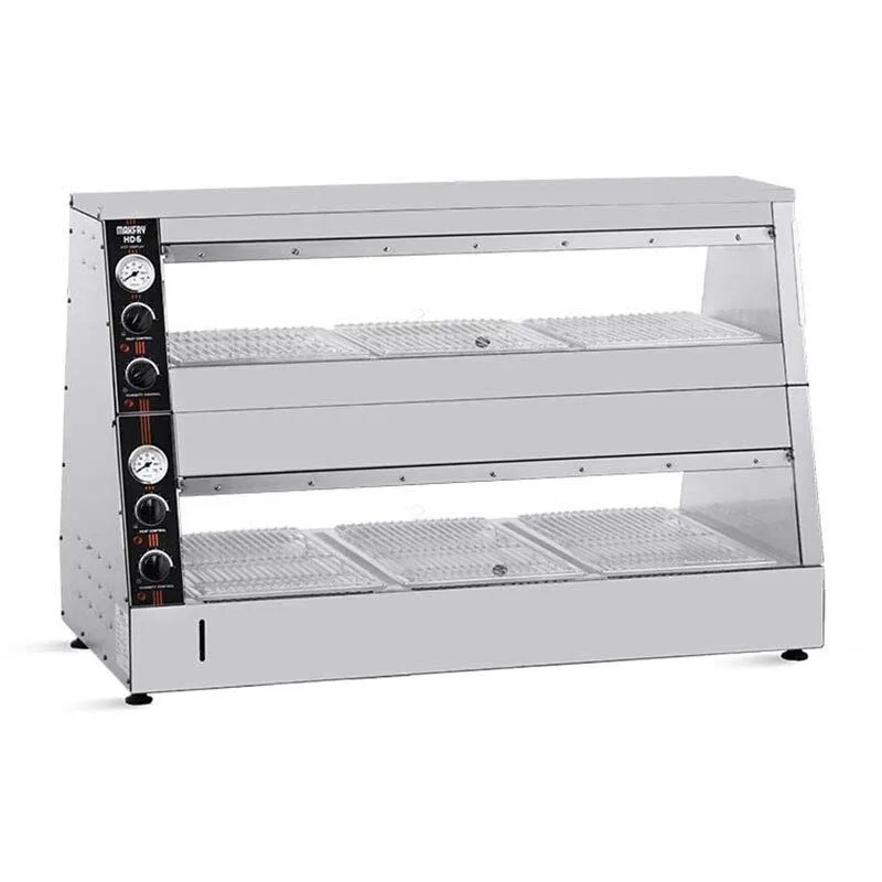 Makfry Sıcak Teşhir Ünitesi 2 Katlı, 30 Kg Kapasiteli HD6