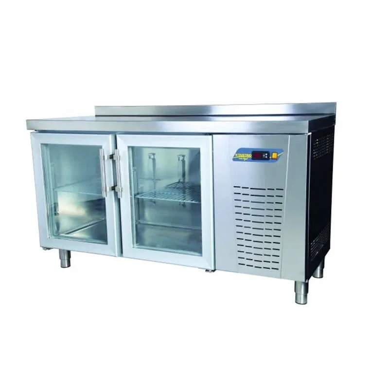 NDustrio 2 Cam Kapılı Tezgah Tip Pastahane Buzdolabı, TPP-82-GD