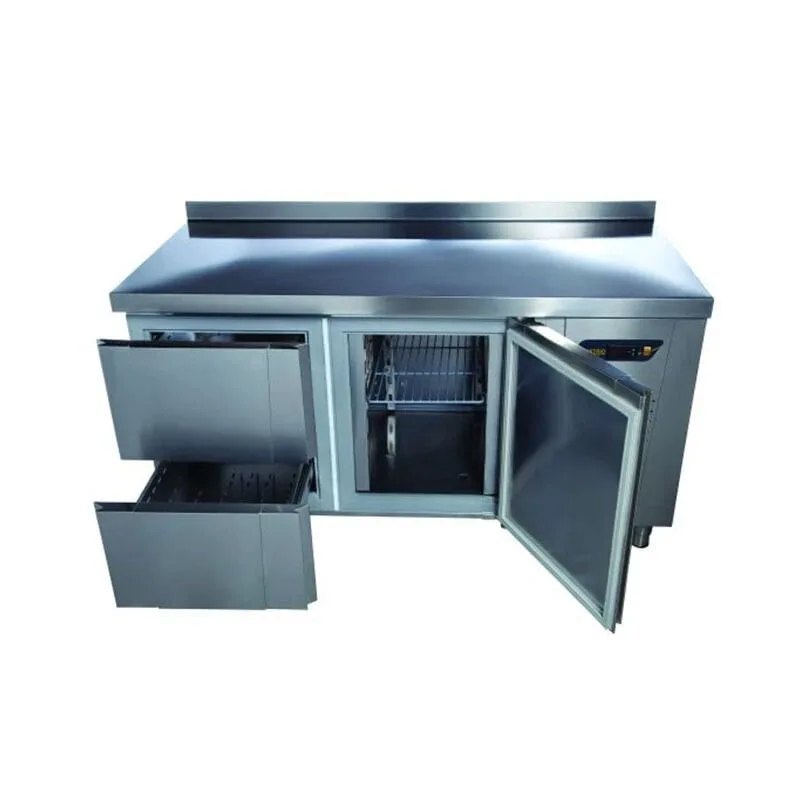 NDustrio 2 Çekmeceli + 1 Kapılı Tezgah Tip Snack Buzdolabı, TPS-62-2D