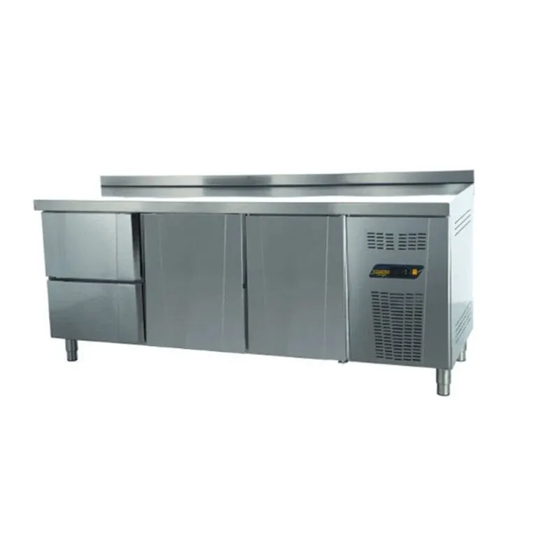 NDustrio 2 Çekmeceli + 2 Kapılı Tezgah Tip Snack Buzdolabı, TPS-63-2D