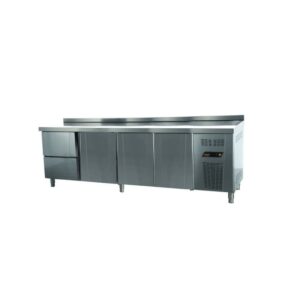 NDustrio 2 Çekmeceli 3 Kapılı Tezgah Tip Gastronorm Buzdolabı TPG-74-2D