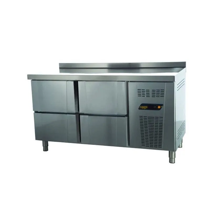 NDustrio 4 Çekmeceli Tezgah Tip Gastronorm Derin Dondurucu, TNG-72-4D