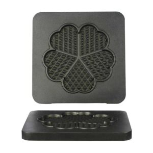 Omake Kare Waffle Makinası Kalıbı, Heart Ø190