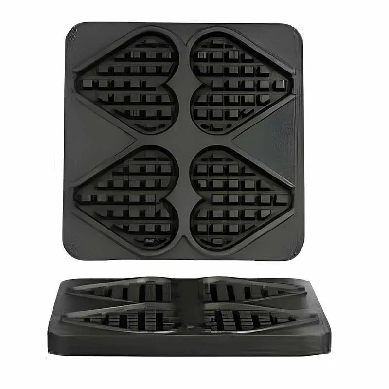 Omake Kare Waffle Makinası Kalıbı, Stick Heart