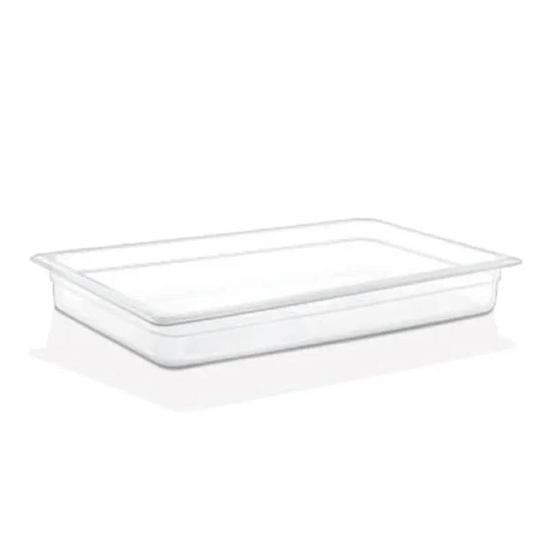 Öztiryakiler Polipropilen Gastronorm Küvet, 1/1-100, 53x32,5x10 cm
