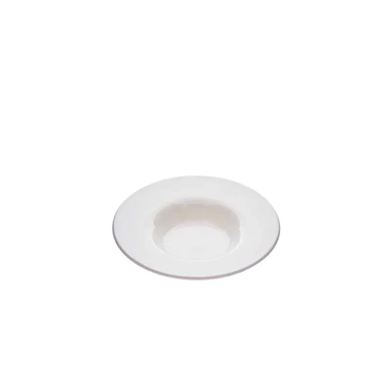 Rubikap Polikarbon Espresso ve Türk Kahvesi Tabağı, 70 ml Beyaz