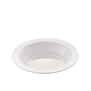 Rubikap Tek Kullanımlık Çukur Tabak, 19 cm Beyaz