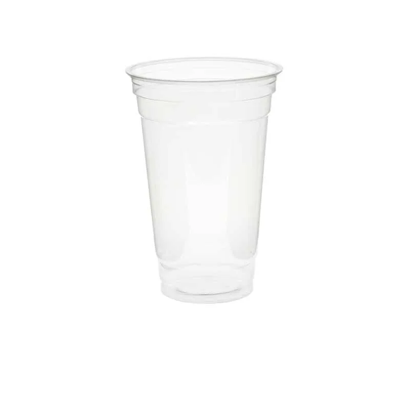 Rubikap Tek Kullanımlık Pet Bardak, 500 ml Şeffaf