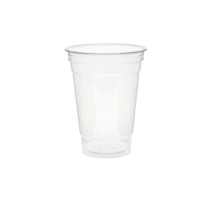 Rubikap Tek Kullanımlık Pet Bardak, 400 ml Şeffaf