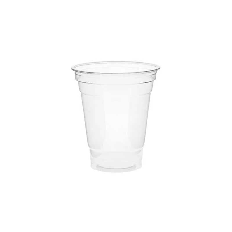 Rubikap Tek Kullanımlık Pet Bardak, 350 ml Şeffaf