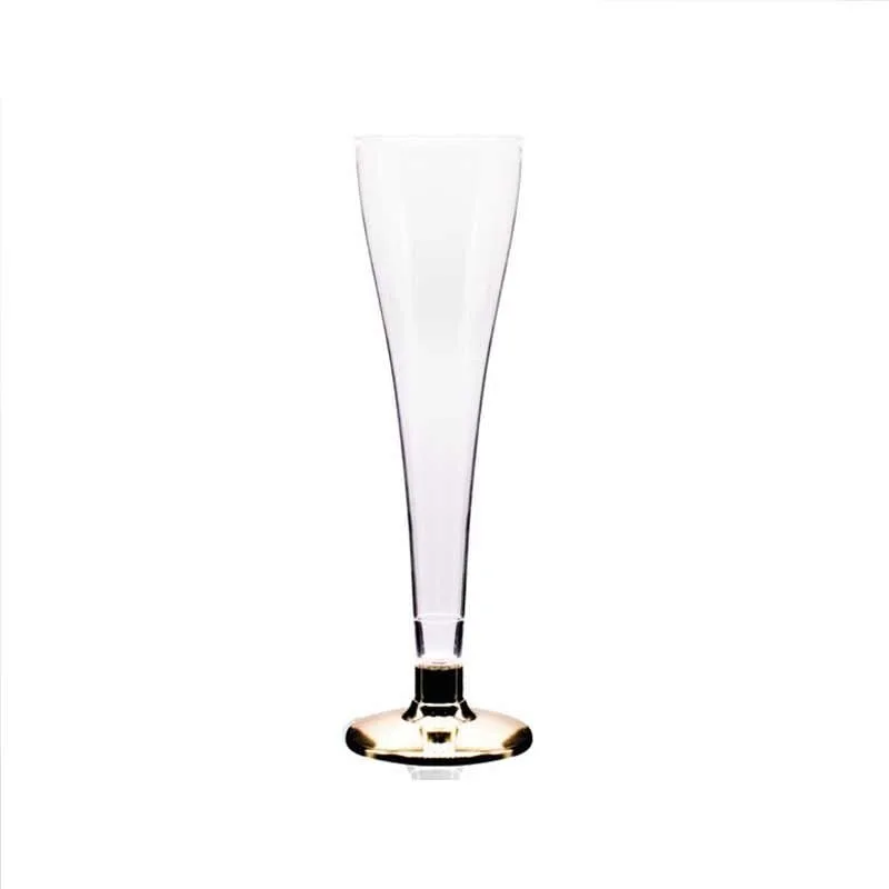 Rubikap Tek Kullanımlık Şampanya Bardağı, 120 ml Altın