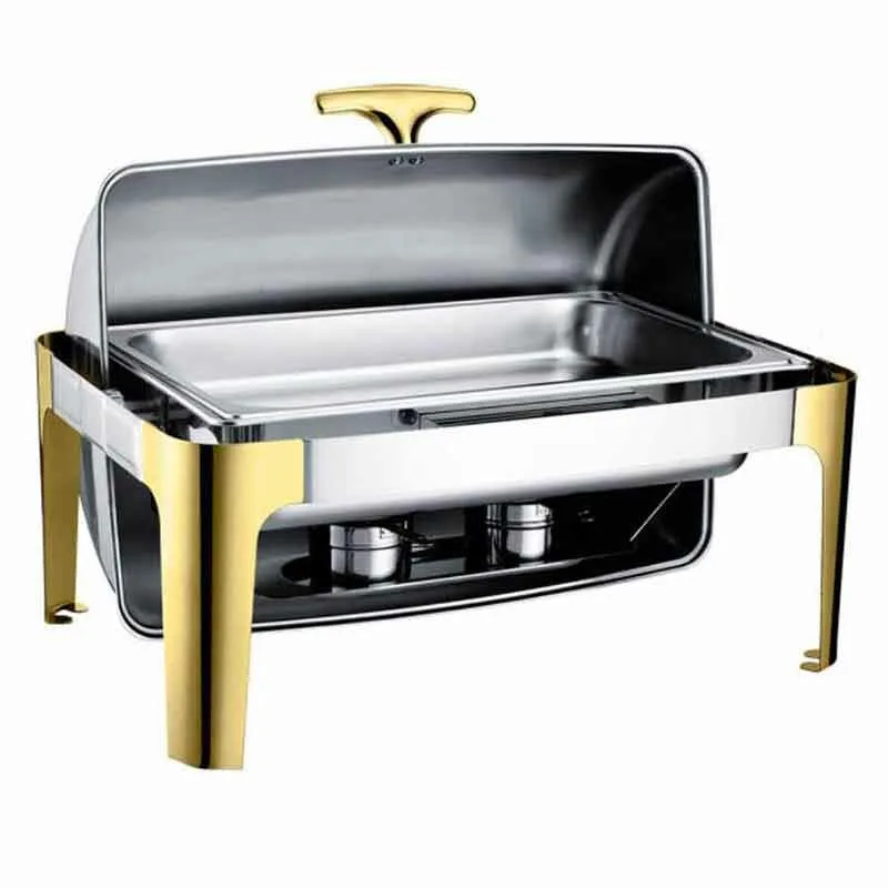 Epinox Chafıng Dısh Roll Top 9 L Gold