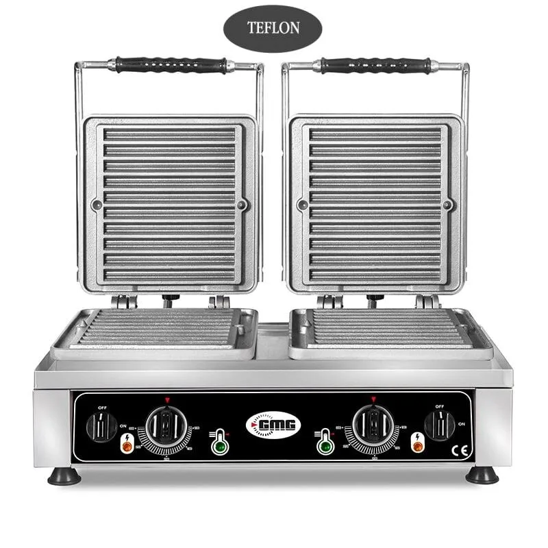 GMG KGW 28 Çubuk Model Waffle Makinesi, Çift Kapaklı