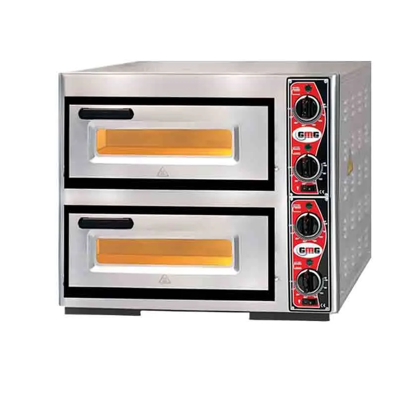 GMG PF 4040 DE 4 Ø 39 cm 1+1 Adet Tepsi Kapasiteli Pizza Fırını