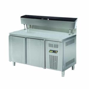 Gtech MUR-73 Gastronom Seri Basic Line Entegre Make-Up Üniteli Pizza Hazırlık Buzdolabı 3 Kapılı